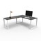 We'Re It Connect It L-Shaped Desk, 77 in D X 30 in H, 60 in W X Thermally Fused Laminate DI60304824L1BBF-WH-6307 - alternate 8